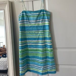 Striped Summery or Resort Dress